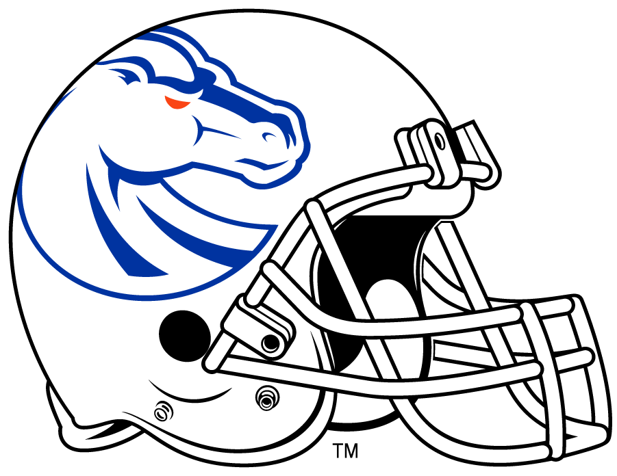 Boise State Broncos 2012-Pres Helmet Logo v2 iron on transfers for clothing